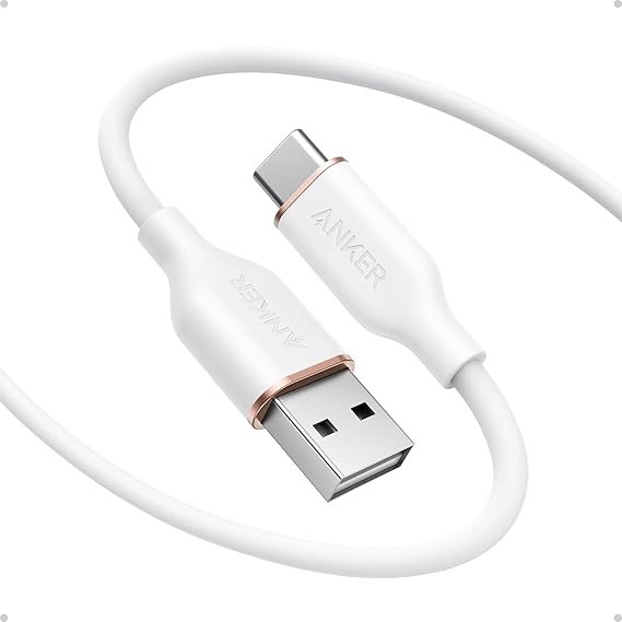 Anker Cable, USB A to USB C Cable for iPhone 16 15 ro Max Plus and More (3FT, 2Pack, Black)